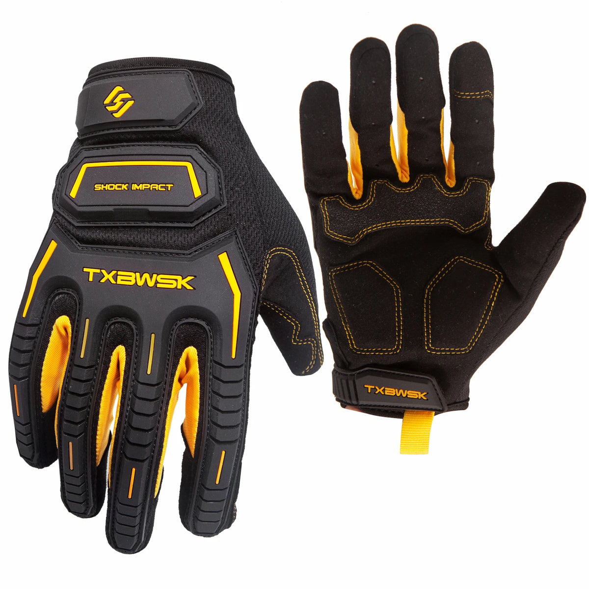 High-Dexterity Work Gloves - Touchscreen Utility & Mechanic Gloves with Excellent Grip for Men & Women
