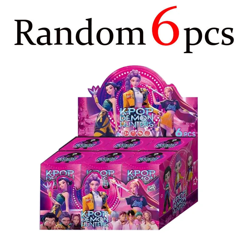 2025 KPop Devil Hunter Blind Box Vinyl Toy — Rumi Mira Zoi Anime Character Collectible Doll & Birthday Gift