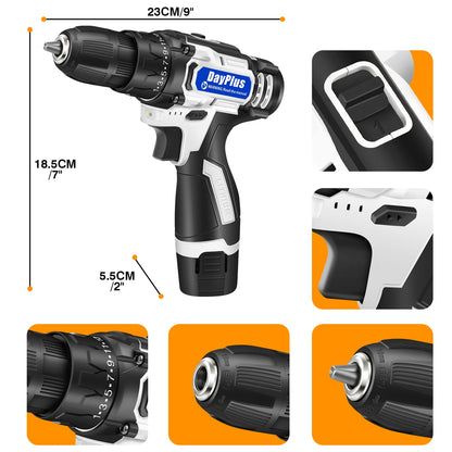 Cordless Drill Brush Kit - All-Purpose Electric Spin Scrubber & Cleaning Brush for Drilling and Cleaning Tasks