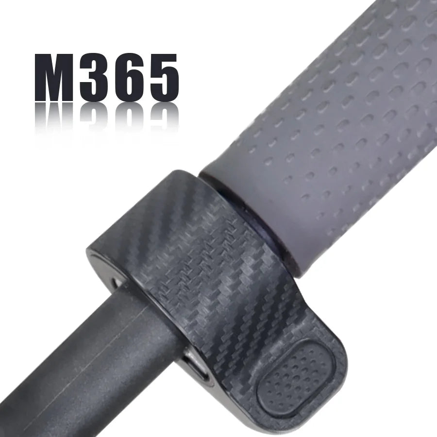 Protective Screen Film for Xiaomi M365 Pro 1S Electric Scooter - Carbon Fiber PVC Accelerator Sticker, Central Case Parts