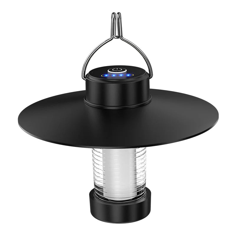 LED Camping Tent Light - Magnet Emergency Lantern, Dimmable Type-C Charging Hanging Light for Outdoor Travel