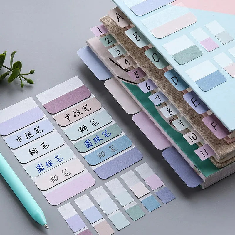 Transparent Sticky Note Index Tabs - Arrow Page Flags for Planners, Books, Office & School Supplies