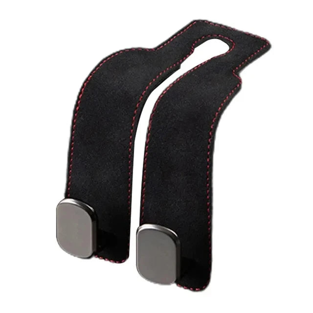 2-in-1 Car Rear Seat Hook – Universal Headrest Hanger Clip, Double Hook Storage for Car Interior Accessories