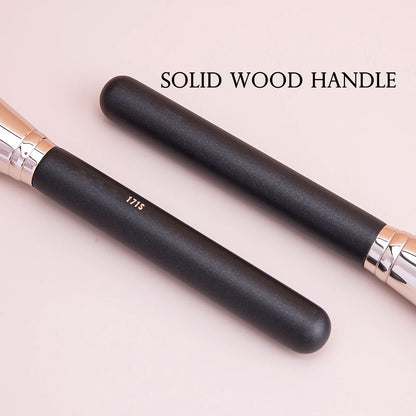 Angled Liquid Powder Contour Makeup Brush – Professional Cream Blush & Foundation Blending Tool