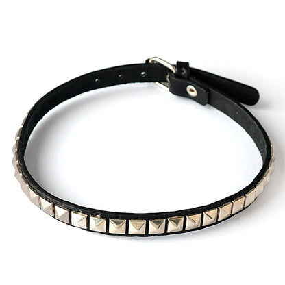Anime Death Note Misa Amane Choker - Leather Rivet Collar Necklace for Men & Women, Punk Cosplay Jewelry Gift