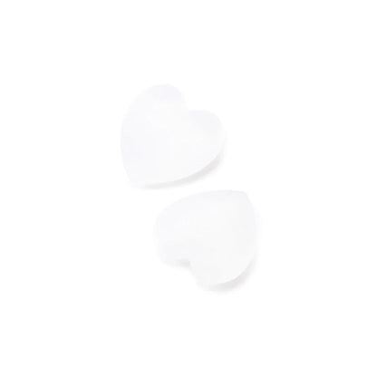 2 Pairs Heart Silicone Ear Hooks – Anti-Slip Eyeglasses Grip, Retainer Fastener Accessories