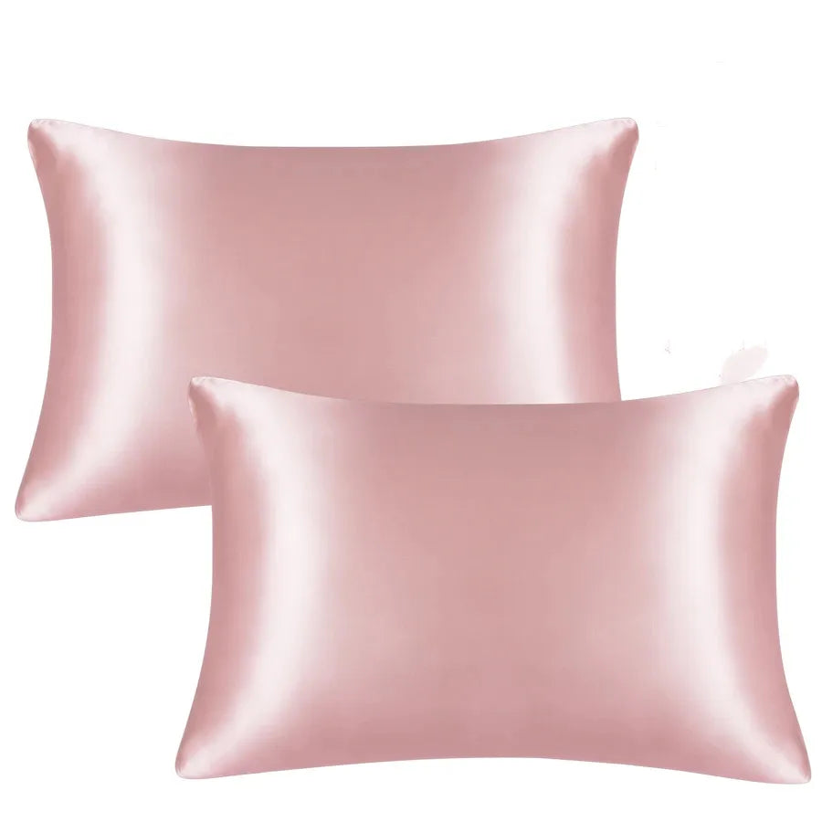 JuwenSilk Mulberry Silk Pillowcase – Soft Satin Silk Pillow Cover for Standard & Queen Size Bedding, Skin & Hair Care Luxury Sleep