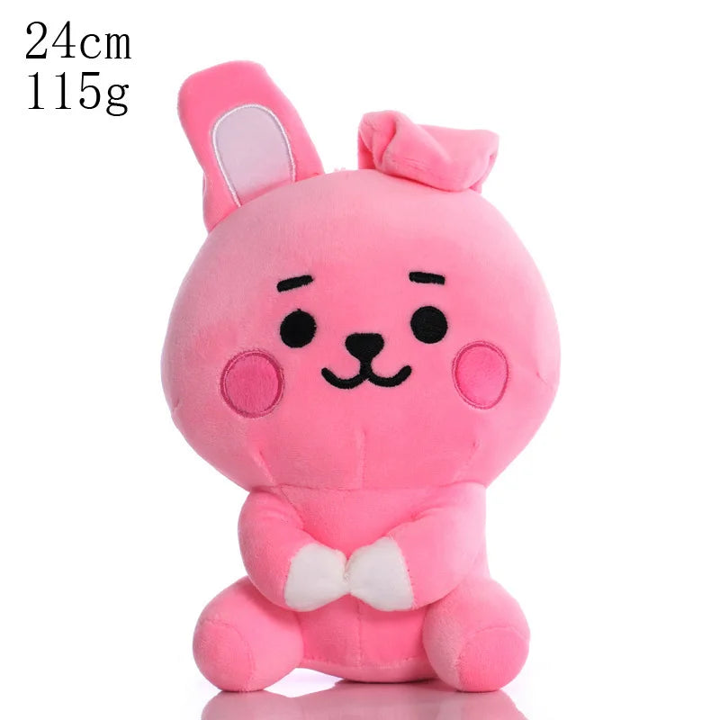 BTed Plush Toys Keychain – Kawaii Mini Anime Pendant 12-22cm Soft Stuffed Animal Doll Gift for Kids