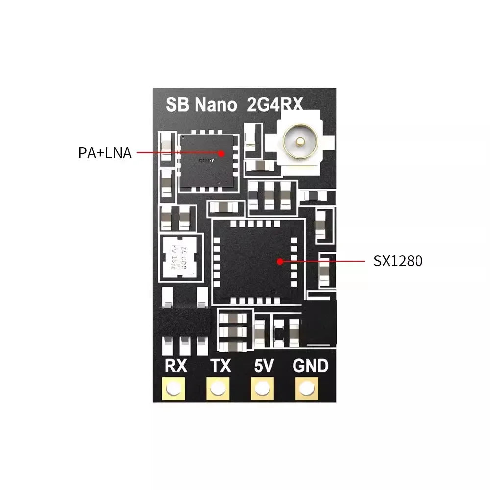 SpeedyBee Nano 2.4G ExpressLRS ELRS Receiver – Long Range FPV Freestyle Drone DIY Parts