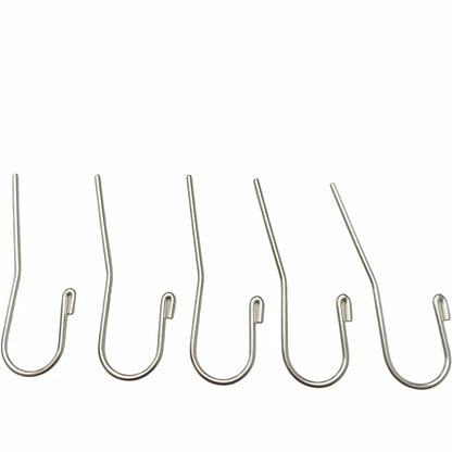 5pcs Dental Endo Treatment Tools – Apex Locator Line, Measuring Wire & Lip Hook for Dentsply, Morita, VDW