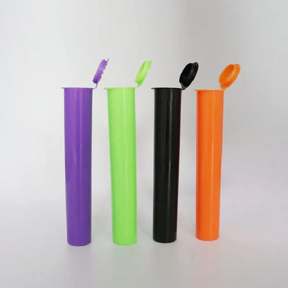 CRUSHER 10PCS King Size Cigarette Paper Tubes – Plastic Pill & Tablet Storage Container