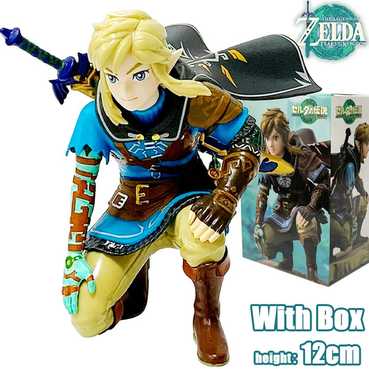 12CM Legend of Zelda Link Anime Figure – Collectible Action Toy Figurine Gift