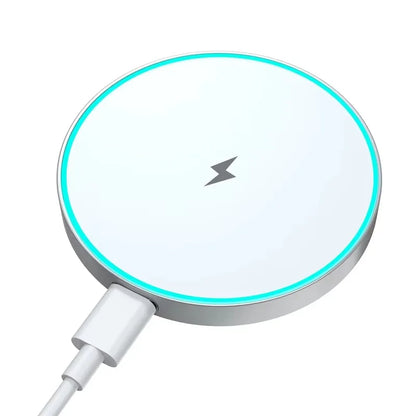Qi2 15W Magnetic Wireless Charger for iPhone 12–18 Series - Fast Charging Pad for iPhone and AirPods