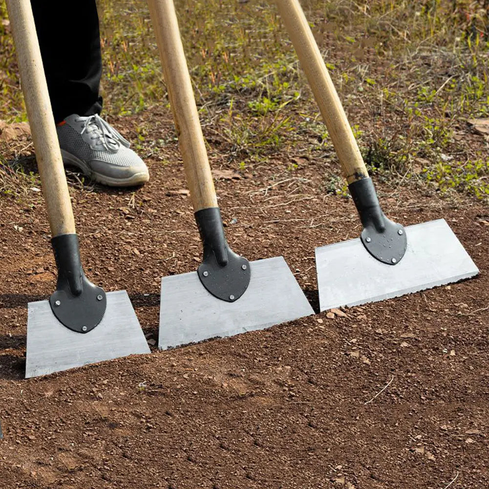 30cm Stainless Steel Weed Removal Shovel – Multifunctional Garden & Farm Tool for Weeding, Planting & Deicing Work