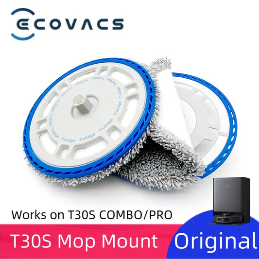 ECOVACS Robot Vacuum Mop Mount - Tru-Edge Tech Replacement Accessory for T30S Combo, T30 Pro & T50 Pro Omni