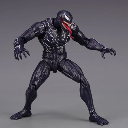 Venom Amazing Yamaguchi Action Figure — Joint Movable Face-Change Collectible Model Toy for Kids Gift