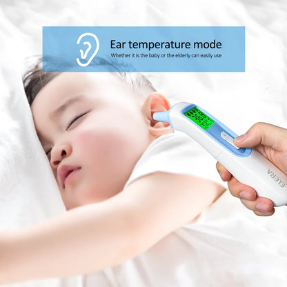 ELERA Digital Ear & Forehead Thermometer – Non-Contact Infrared Fever Monitor for Babies & Adults, LCD Display