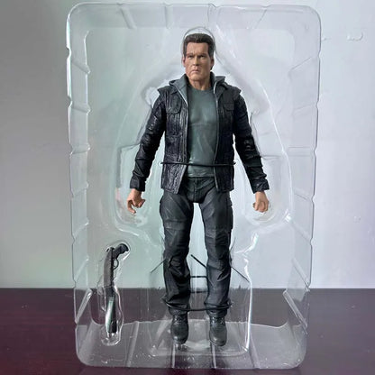 NECA The Terminator Genisys T-800 Guardian Action Figure – Endoskeleton Model, Joint Movable Doll, Collectible Toy Gift