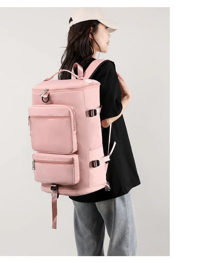 Outdoor Travel Backpack — Single Shoulder Crossbody Bag for Swimming & Fitness