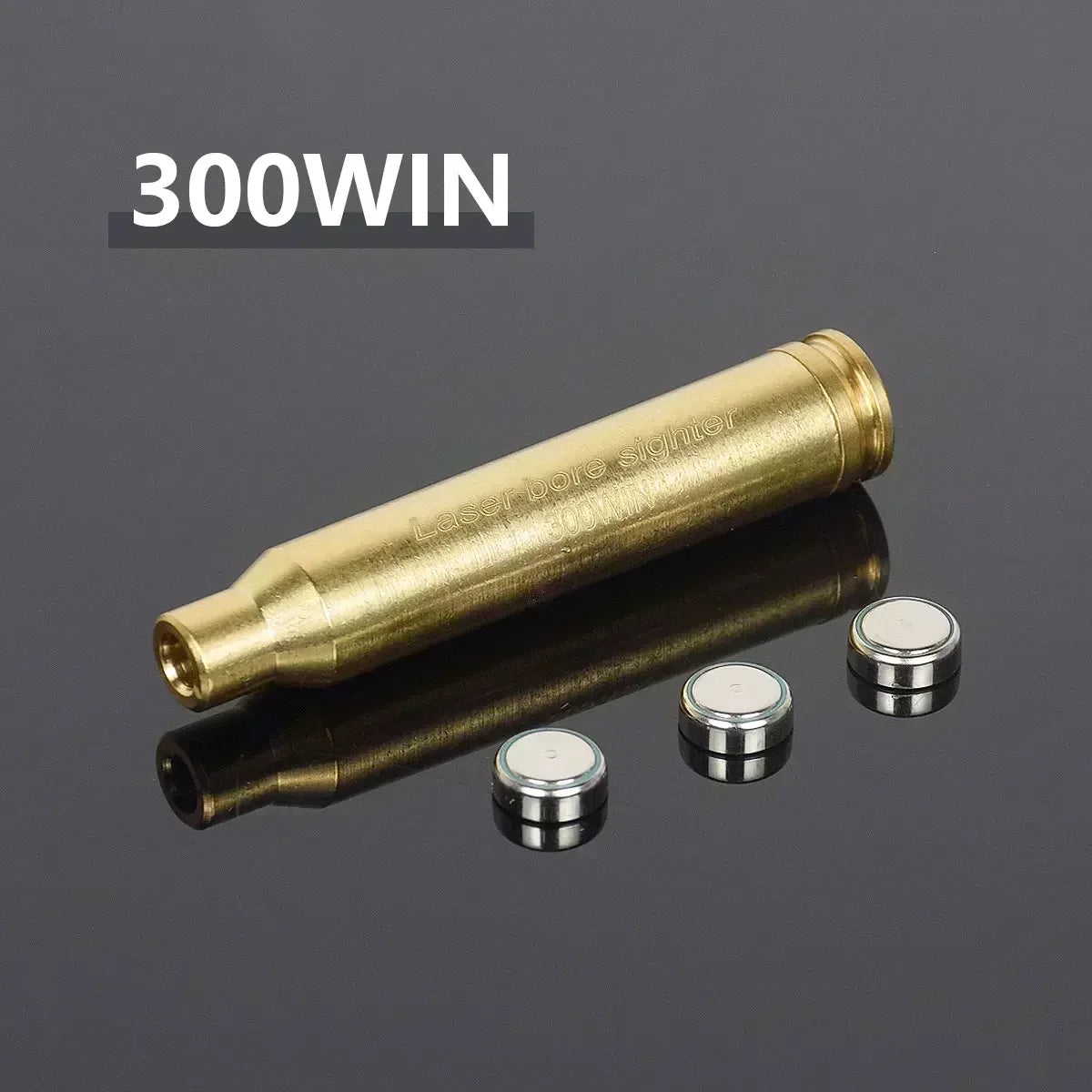 Multi-Caliber Laser Bore Sighter — 12GA, 20GA, 5.45x39, 7.62x39, 9x19mm, .223, .308, .338 Training Cartridge