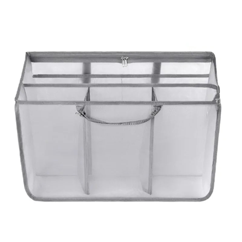 Beach Tote Organizer Insert – Lightweight Mesh Divider for XL Bogg Bags, Sandproof Multi-Compartment Storage Accessory