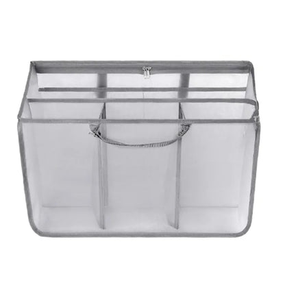 Beach Tote Organizer Insert – Lightweight Mesh Divider for XL Bogg Bags, Sandproof Multi-Compartment Storage Accessory