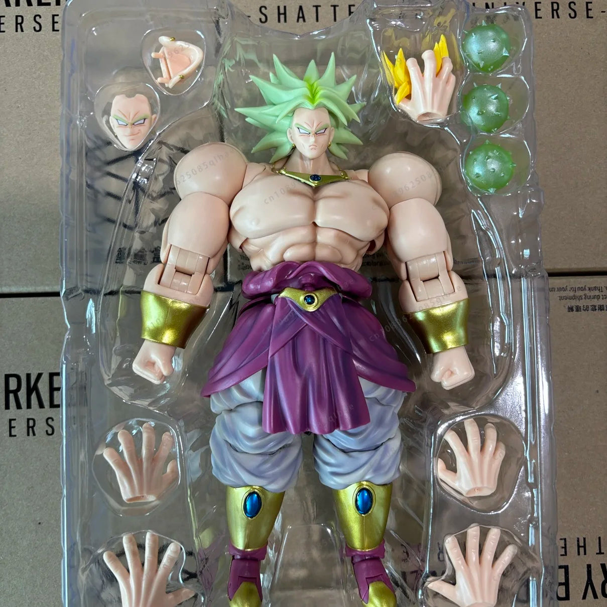 Dragon Ball DF SHF Demoniacal Fit Legendary Berserker Broly Action Figure – Shatter the Universe Collectible Toy Model Gift