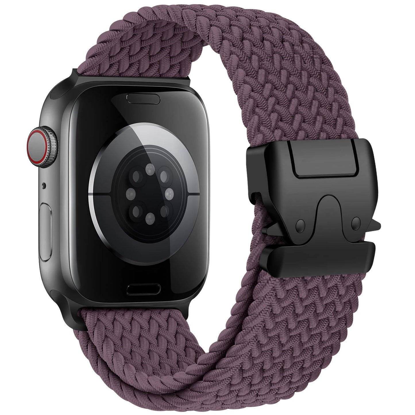 Parachute Braided Straps for Apple Watch Series 9/8/7/6/5 SE – Compatible with 41mm-49mm Bands