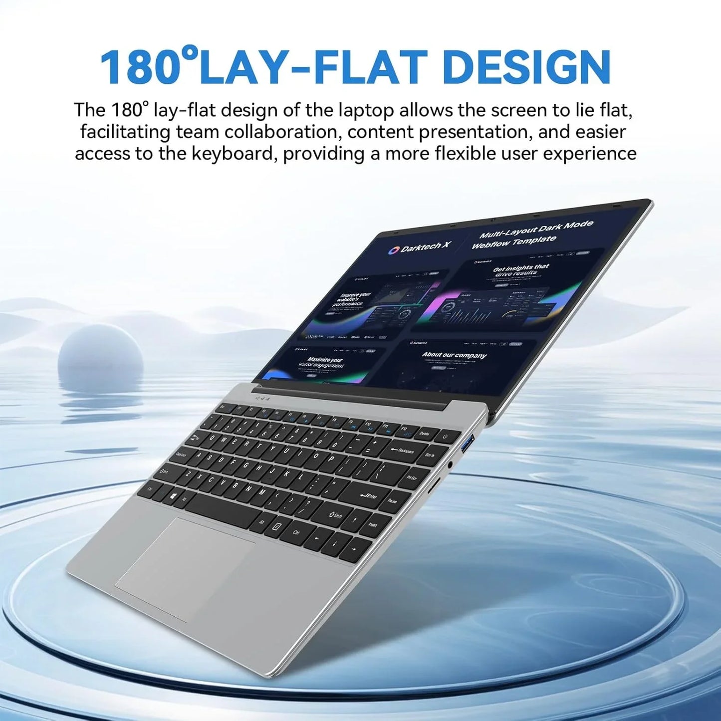 Ultra Slim 14.1" Laptop Intel Core i9-10980HK 16GB RAM 2TB SSD Windows 11 Pro Notebook Computer