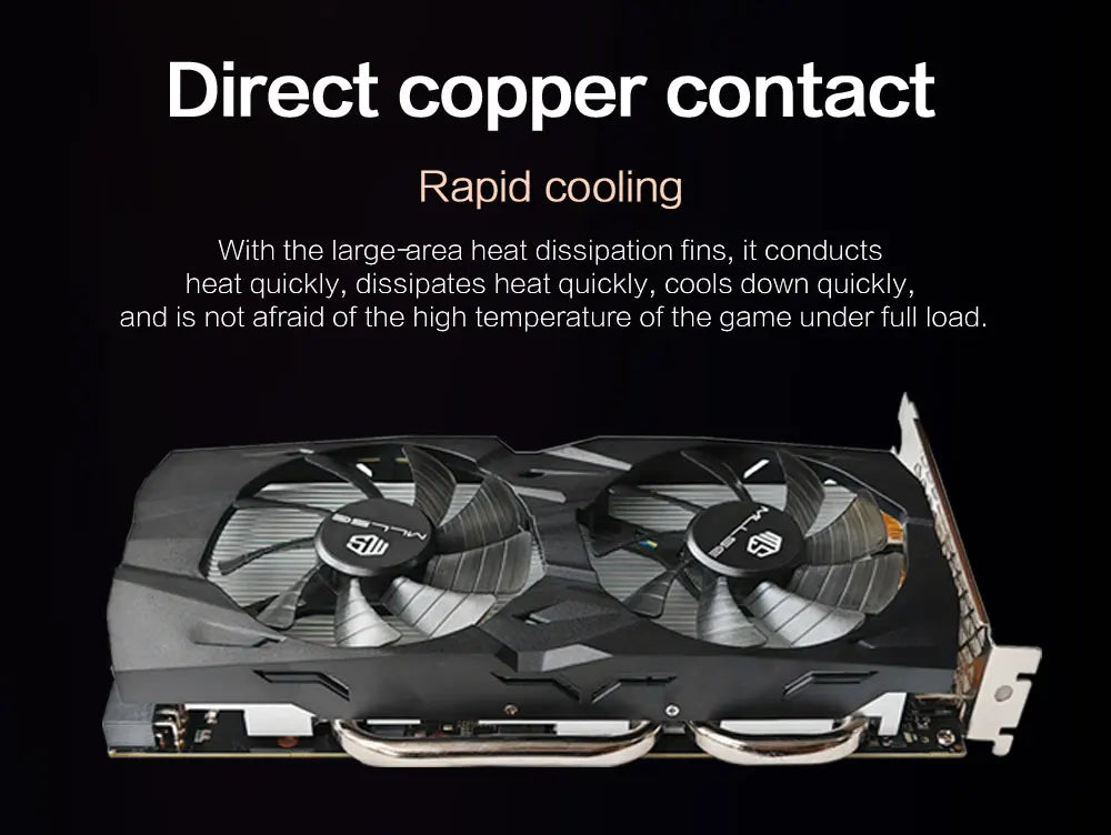 MLLSE RTX 2060 Super 8GB Gaming Graphics Card — GDDR6 256-Bit, 8-Pin PCIe 3.0x16 for High-Performance Gaming