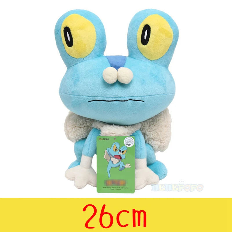 Original Pokémon Gengar Plush 24cm – Cute Pikachu Soft Stuffed Toy Doll for Kids Birthday Gift