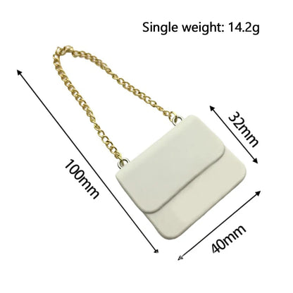1:12 Dollhouse Miniature Shoulder & Crossbody Bags – Decorative Toy Accessories for Dollhouse Collectors
