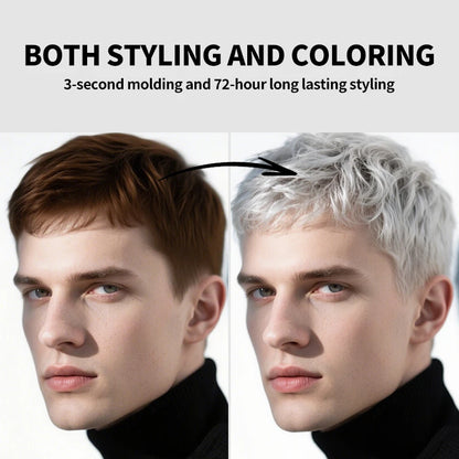 13-Color Halloween Hair Wax – 50g/120g DIY Temporary Hair Dye Cream for Party, Cosplay, Men & Women