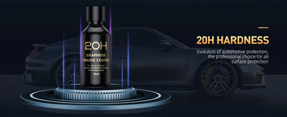 Graphene Ceramic Coating – 12H/20H Self-Healing UV Protection for Professional Car Detailing (10+ Years)