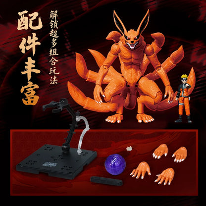 Blokees Naruto Action Figures — Uzumaki Boruto & Naruto Kurama Model Kits, Champion-Class Anime Toys & Collectible Gift Ornaments