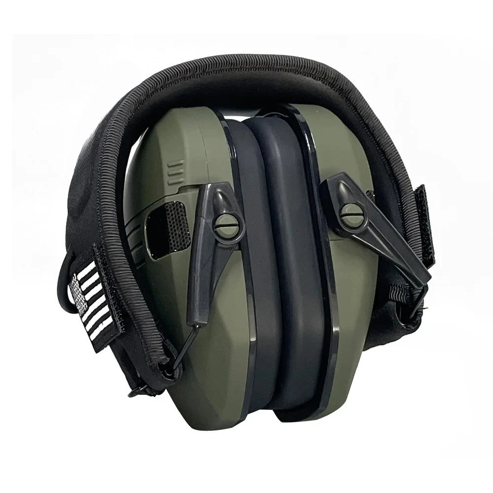 Earmuffs Active Noise-Reduction Headphones — Electronic Hearing Protection for Shooting & Hunting with Carry Case