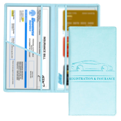 Car Registration & Insurance Holder – Vehicle Glove Box Organizer for Auto & Truck