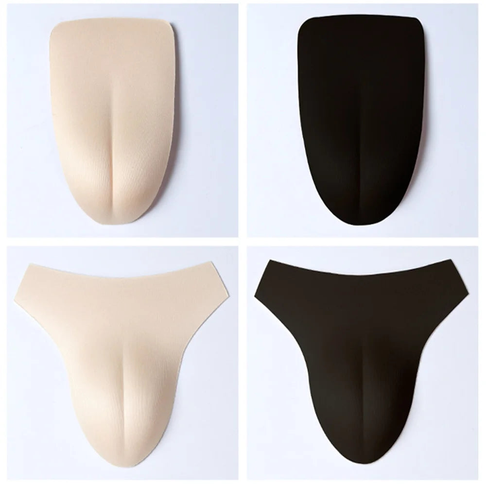 Unisex Shaping Gaff Underwear – Seamless Tuck Control Padded Panty for Crossdressing & Drag Performance