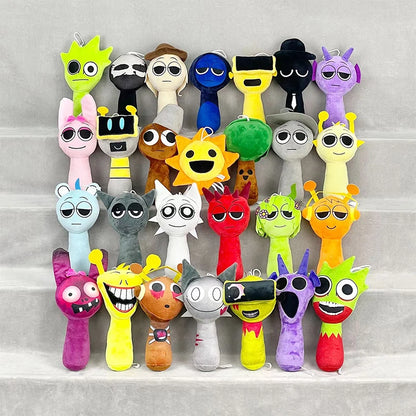 Sprunki Plush Toy — Incredibox Cartoon Pillow Doll, Stuffed Plush for Kids, Birthday & Christmas Gift