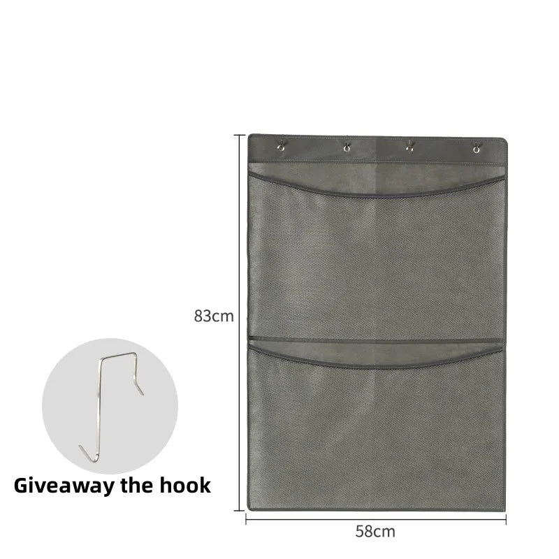 Hanging Fabric Storage Bags – Wall-Hung Nursery & Door Closet Organizer
