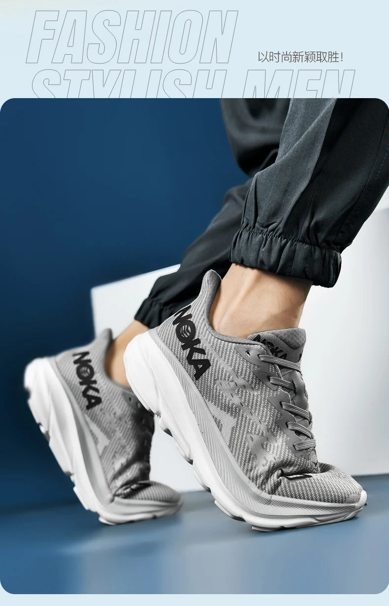 Men's Sports Running Shoes - Carbon Plate Marathon Sneakers, Lightweight & Breathable Athletic Shoes for Women
