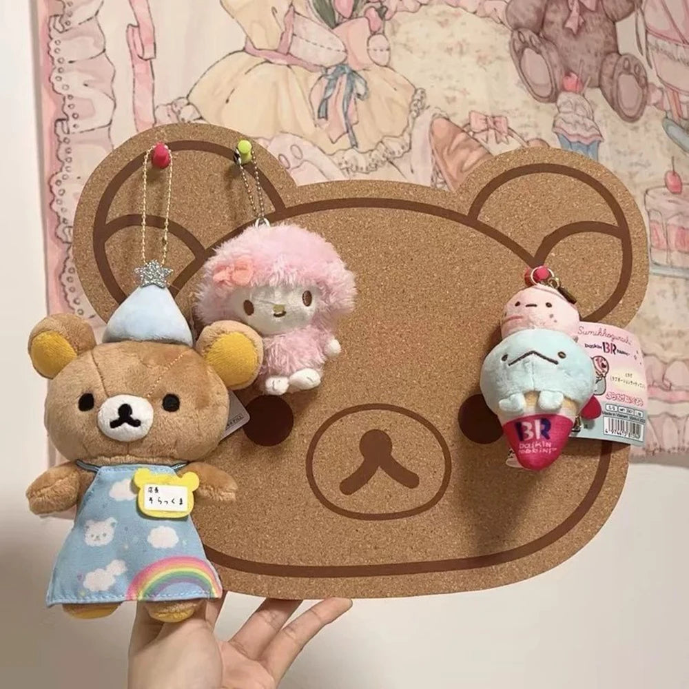 Cartoon Felt Message Board - Cute No-Drill Wall Decor & Photo Display for Dorms and Home