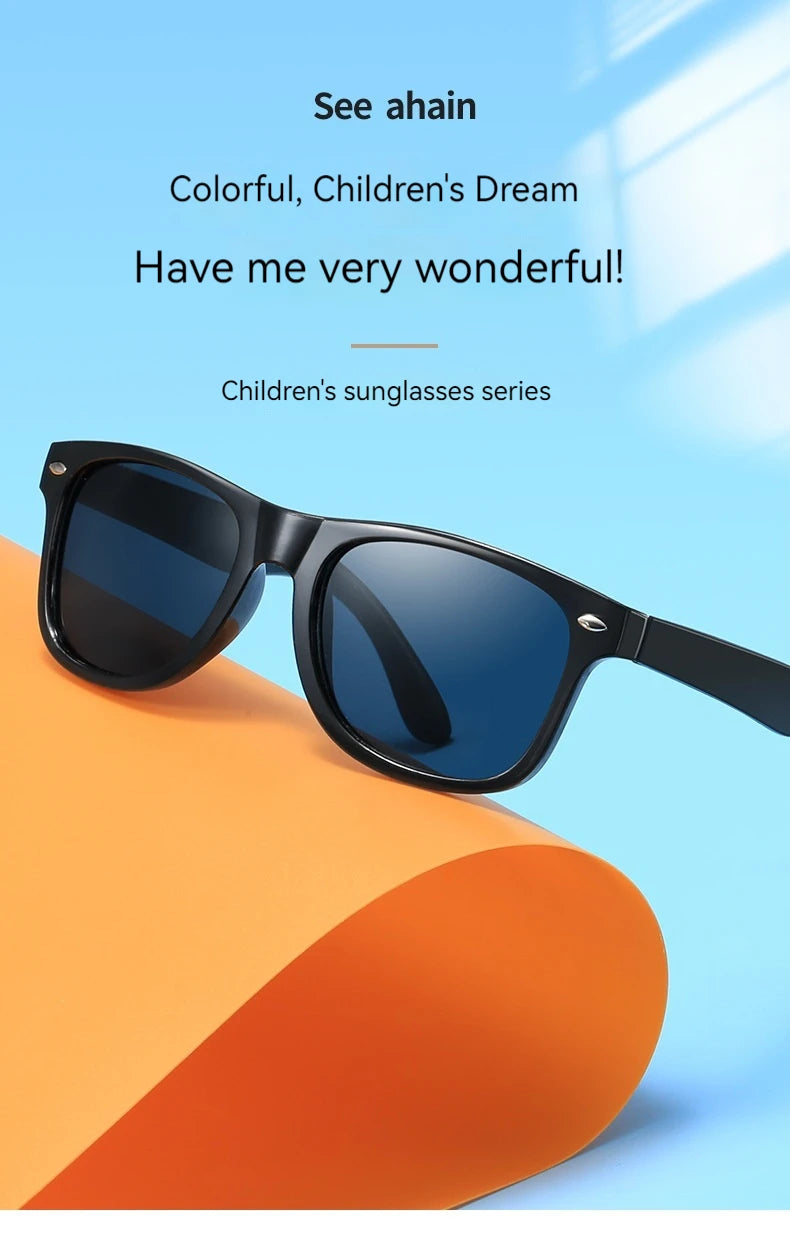 Children’s Colorful Sunglasses – UV Resistant Summer Shades for Boys & Girls