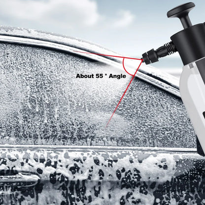 2L Handheld Foam Sprayer – Car Wash Air Pressure Watering Can, Plastic Disinfection & Cleaning Tool