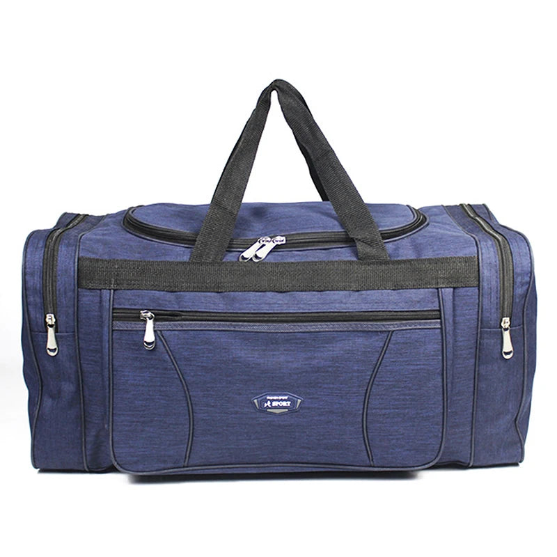 Oxford Waterproof Men’s Travel Bag — Large Capacity Hand Luggage, Weekend Duffle & Business Gym Bag