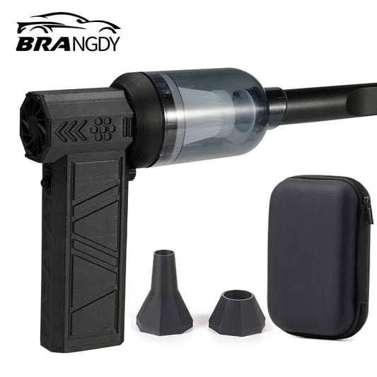 Jet Dry Mini Blower 2024 Upgraded Model – 2 in 1 Powerful Handheld Vacuum Cleaner & Violent Fan Jet Blower, Portable Mini Design