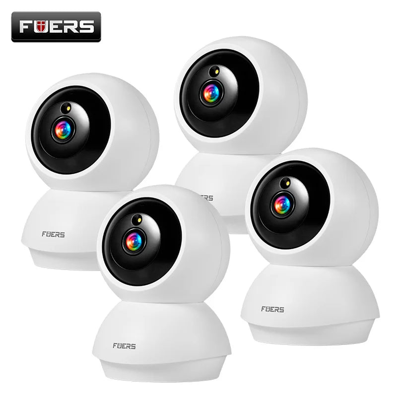 FUERS 5MP HD WiFi Indoor Security Camera – Baby & Pet Monitor with Motion Detection, Tuya Smart Home & Alexa Compatibility