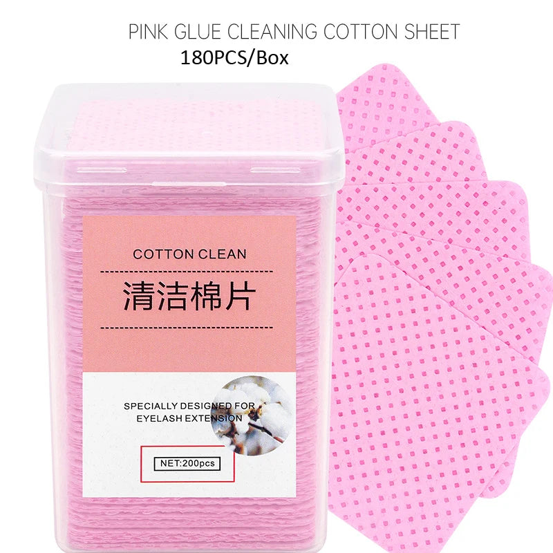 100–1000PCS Lint-Free Cotton Pads – Professional Nail Wipes for Gel Polish Removal & Nail Art Cleaning