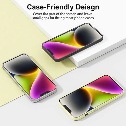 iPhone 16e Tempered Glass Screen Protector — HD Anti-Scratch Full-Coverage, Case-Friendly