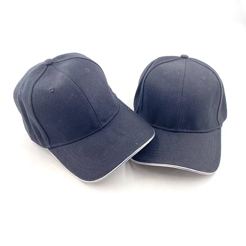 Fashionable LED Optical Fiber Baseball Cap - Glowing Decor Supply for Christmas, Carnival, and Party Nights